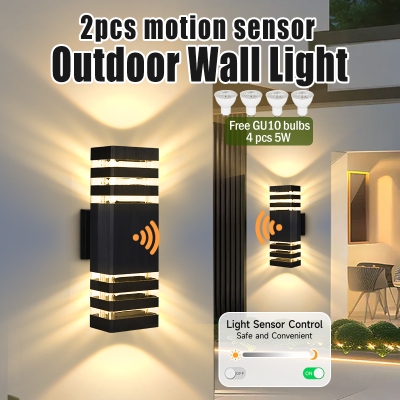 Outdoor Lighting Lux - Sensörlü Işık Dış Mekan Duvar Lambası