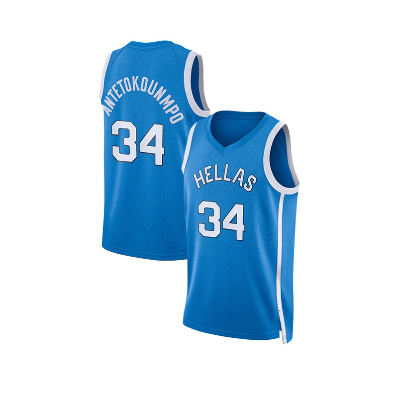Outdoor Lighting Jersey - Basketbol Formaları 2024 HELLAS 34 Antetokounmpo