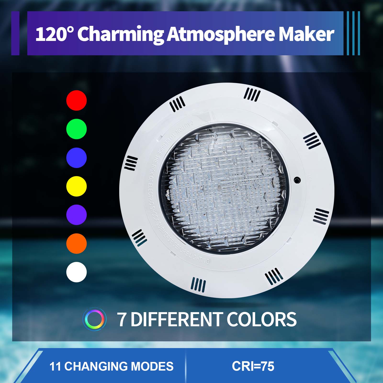 Pond Light Submersible - 45W ve 36W RGB LED Havuz