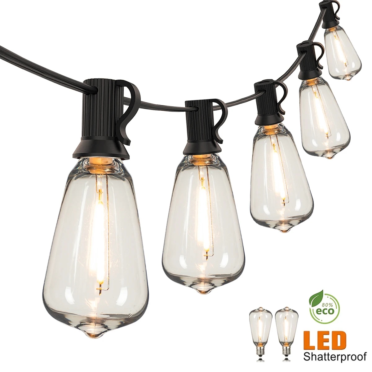 Outdoor Lighting Sconce - ST38 Dize Işıklar Açık Çelenk Bağlanabilir