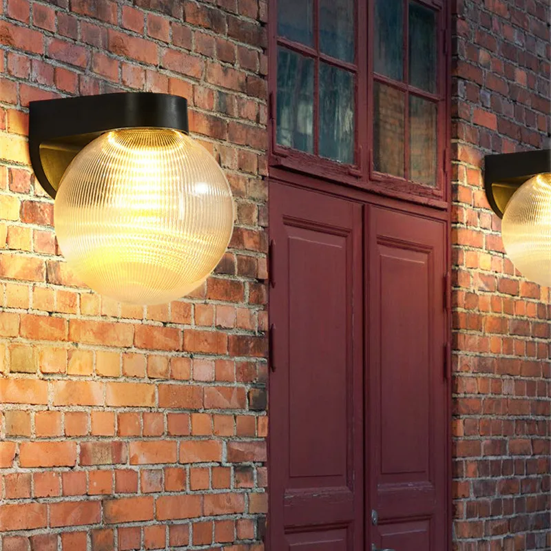 Outdoor Lighting Lux - Küresel Dış Duvar Lambası IP65 Su