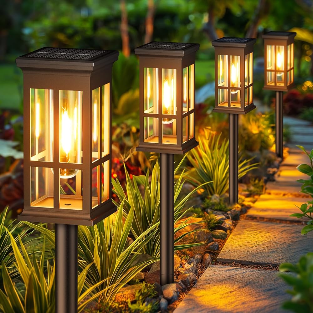Landscape Spike Light - Güneş enerjili yol aydınlatması dış mekan