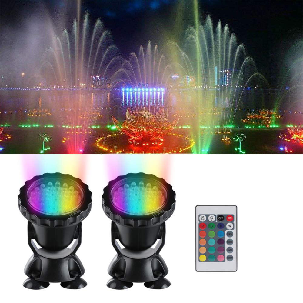 Pond Light Submersible - 12 V Dalgıç Gölet Işık Çok