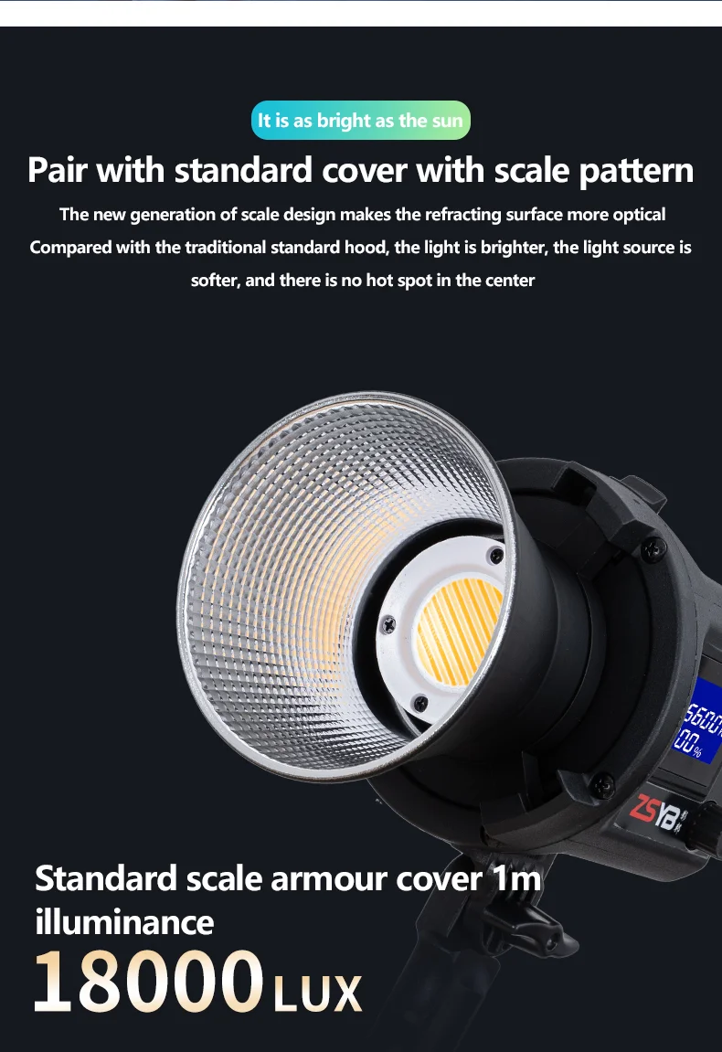 Outdoor Lighting Video Shooting - ZSYB CL-60Bi İki Renkli LED Işık