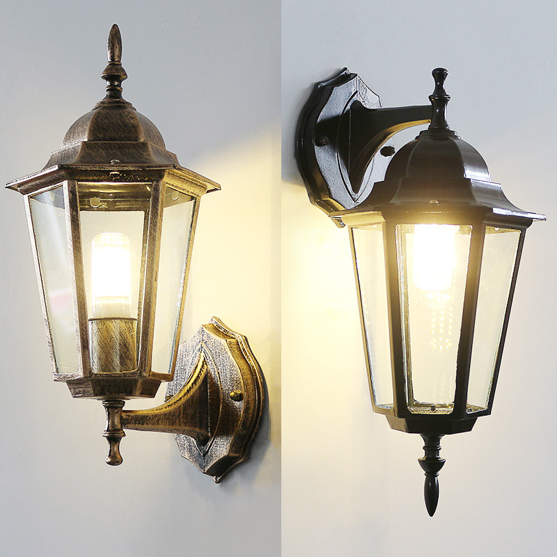 Outdoor Lighting Lux - Avrupa Tarzı Retro Led Duvar Lambası