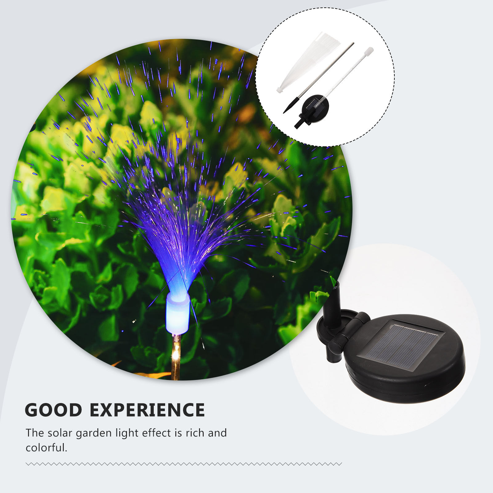Outdoor Lighting Ground Fixtures - Dekoratif Güçlü Güneş Enerjili Bahçe Lambaları