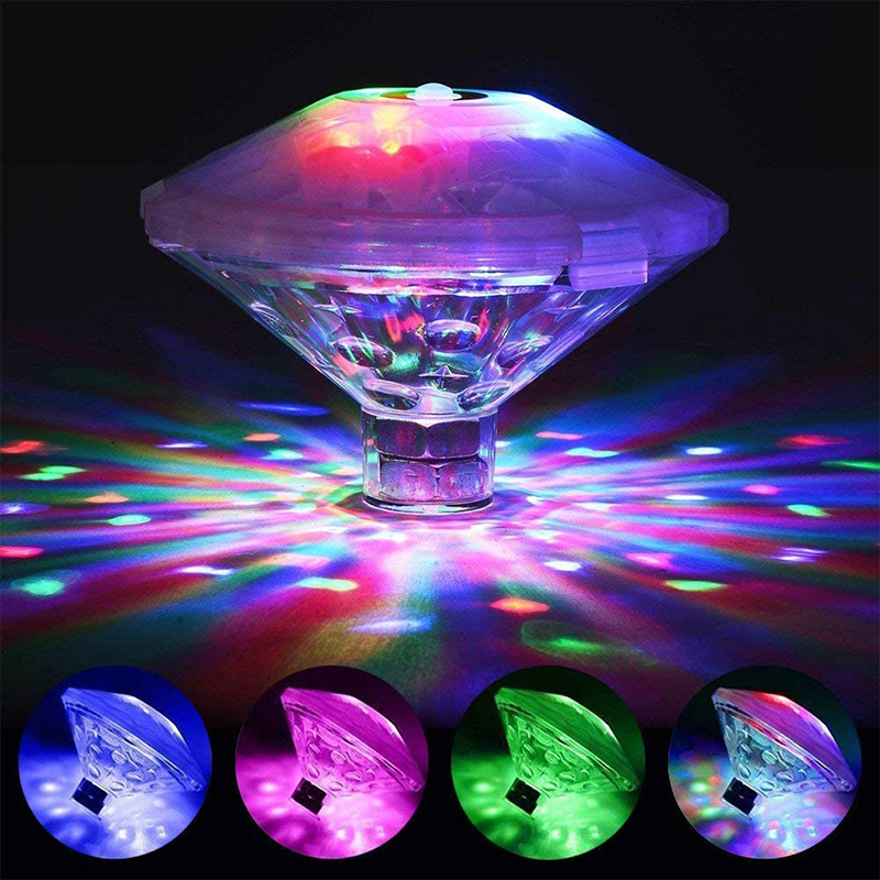 Pond Light Submersible - Yüzen Sualtı Işık RGB Dalgıç LED