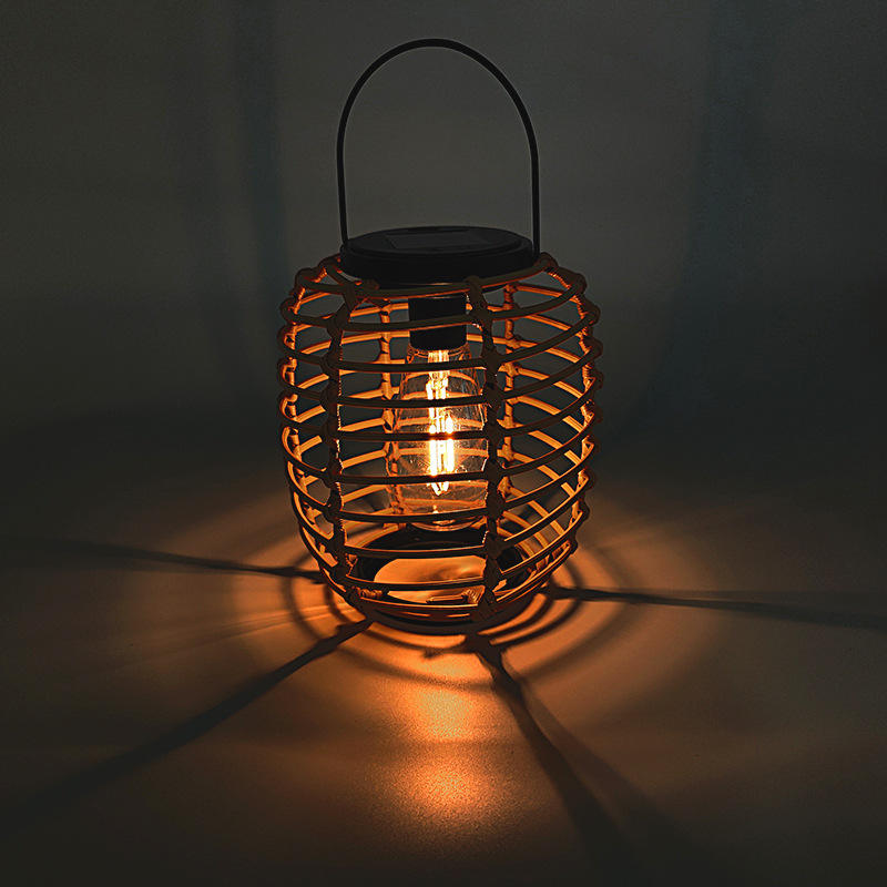 Solar Lantern Hanging - Sıcak Beyaz LED Retro Ayaklı Lamba