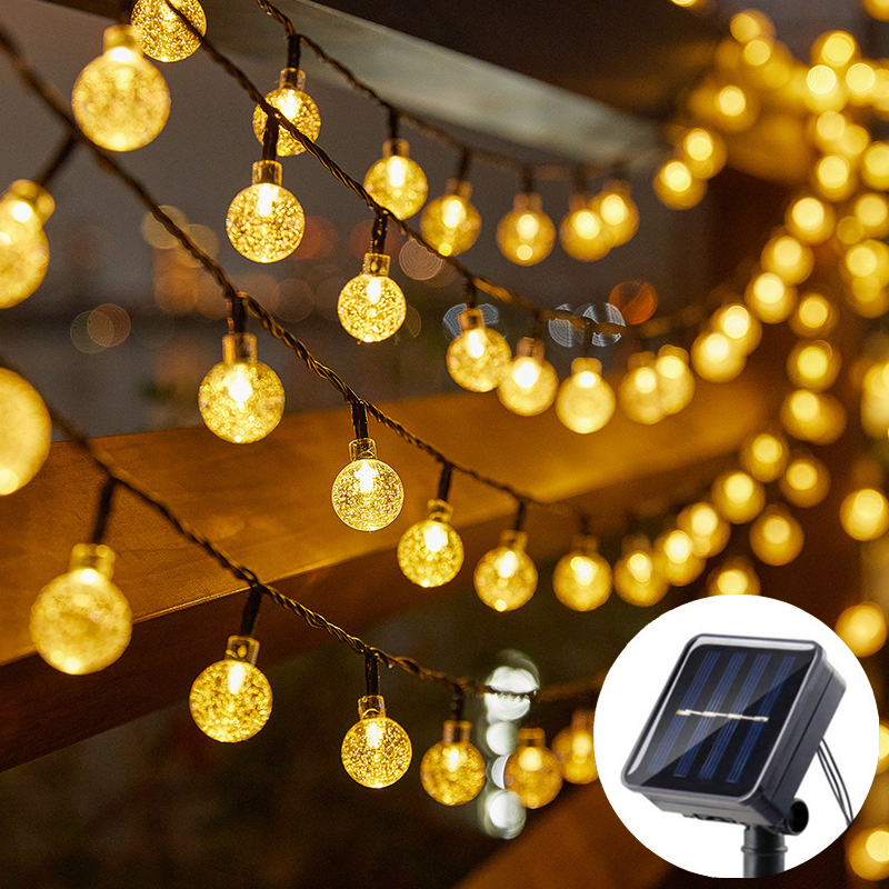 Landscape Spike Light - 20/50/100 LED Güneş Enerjisi Kristal Top