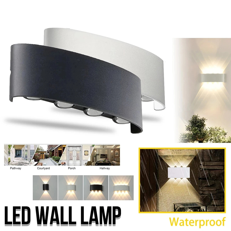 Outdoor Lighting Lux - Modern Led duvar lambası açık merdiven