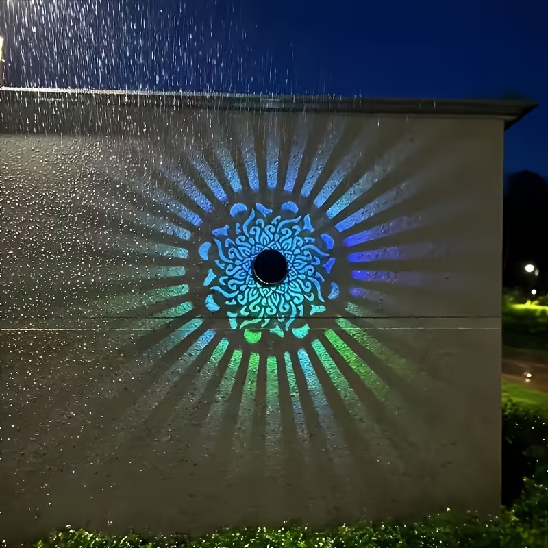 Solar Lantern Hanging - Güneş enerjili LED duvar lambası Mandala
