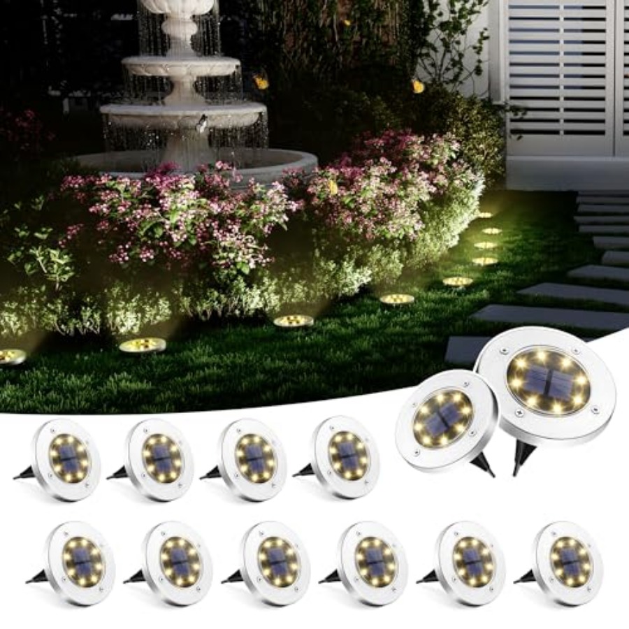 Outdoor Lighting In Ground - Güneş Enerjili Zemin Lambaları Dış Mekan