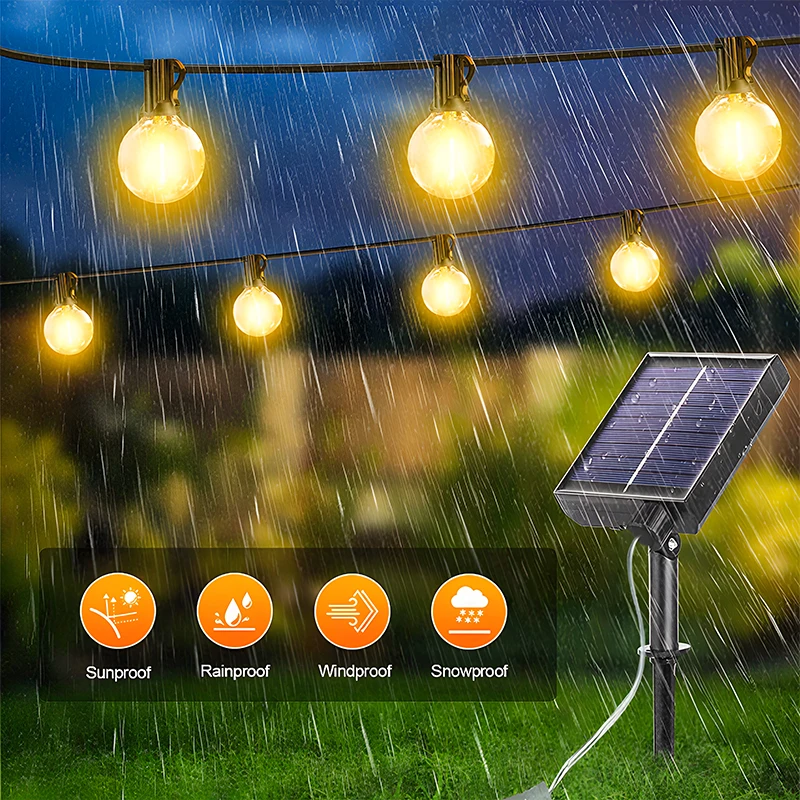 G40 Led Güneş Enerjili Küre Le - String Light Bistro incelemesi ve fiyatı