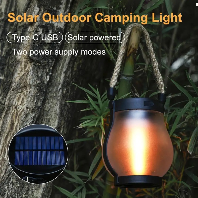 Güneş Enerjili Alev Lambası US - Solar Lantern Hanging incelemesi ve fiyatı
