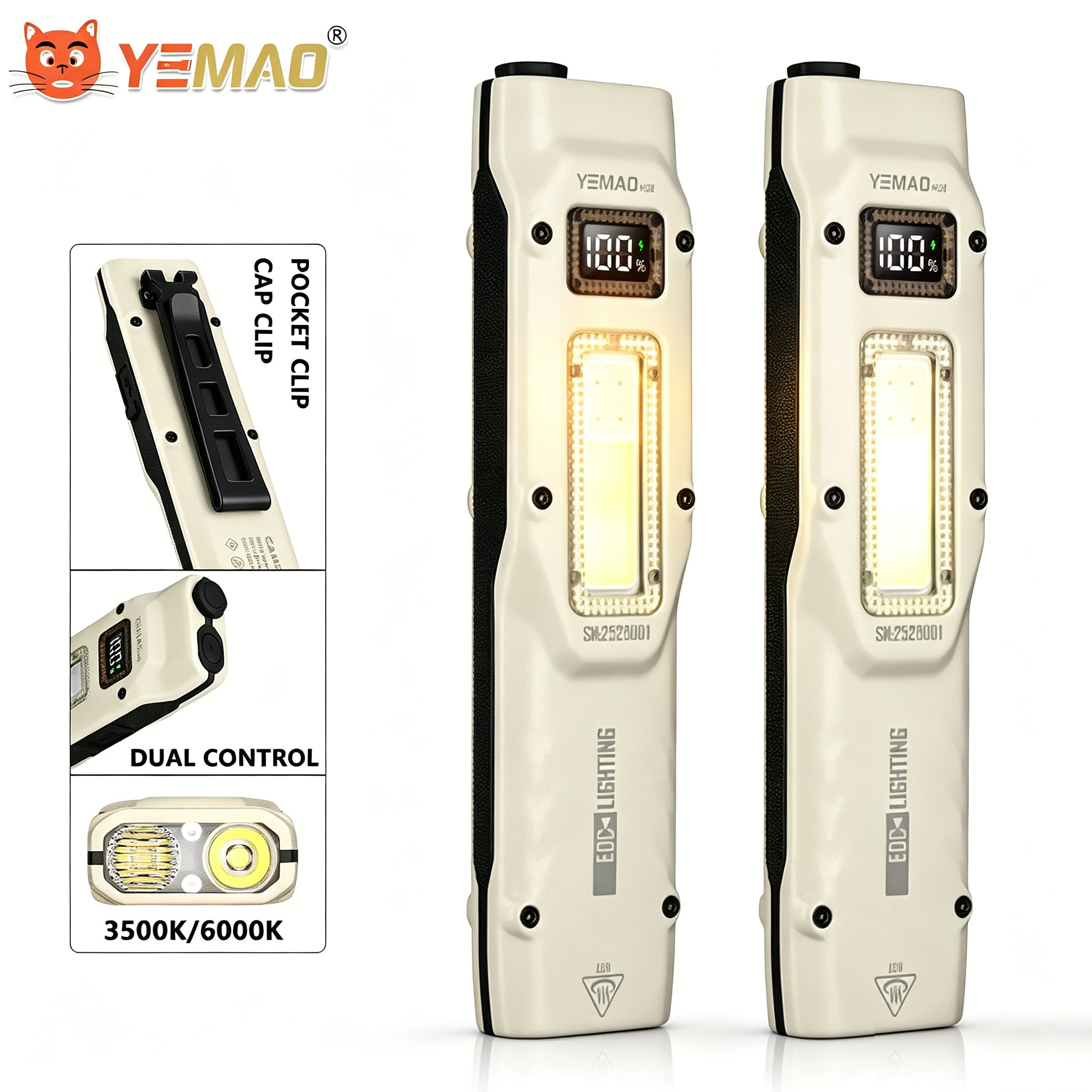Taşınabilir 880LM YEMAO M28 Ul - Outdoor Lighting Lowes incelemesi ve fiyatı