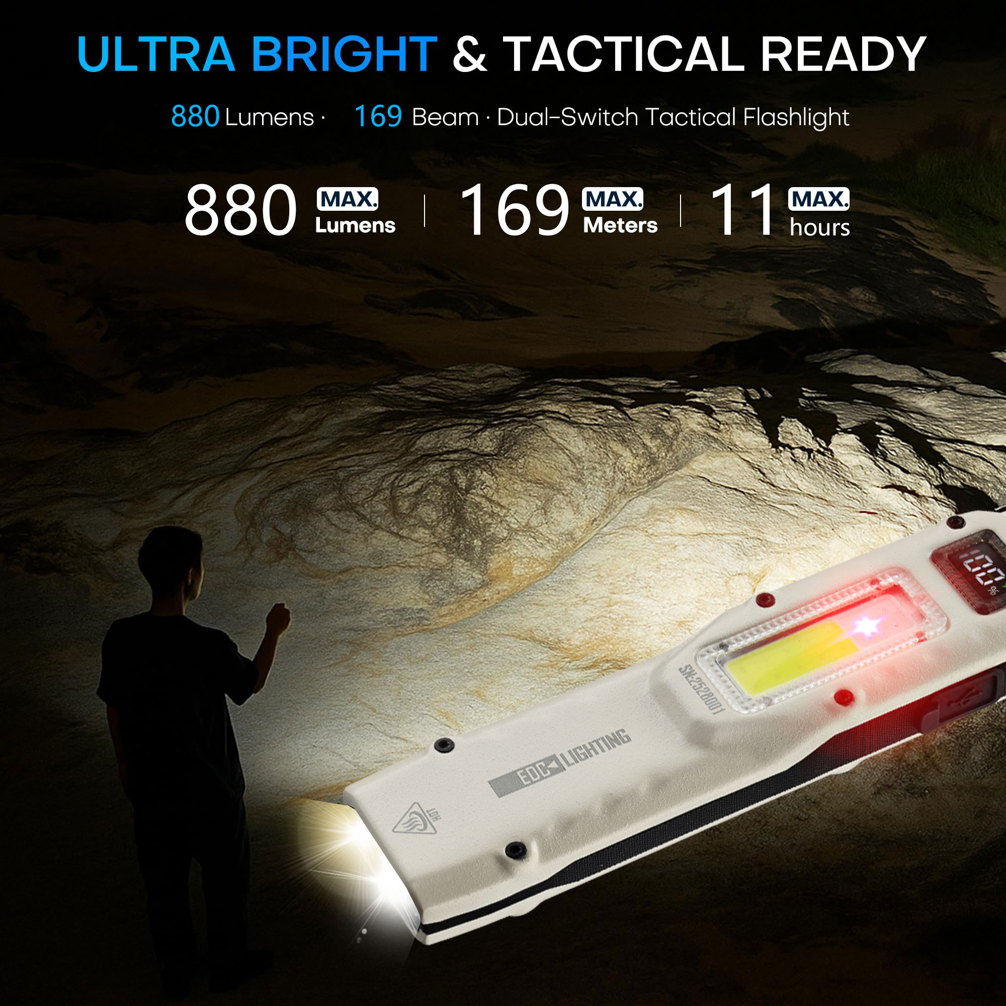 Taşınabilir 880LM YEMAO M28 Ul - Outdoor Lighting Lowes incelemesi ve fiyatı