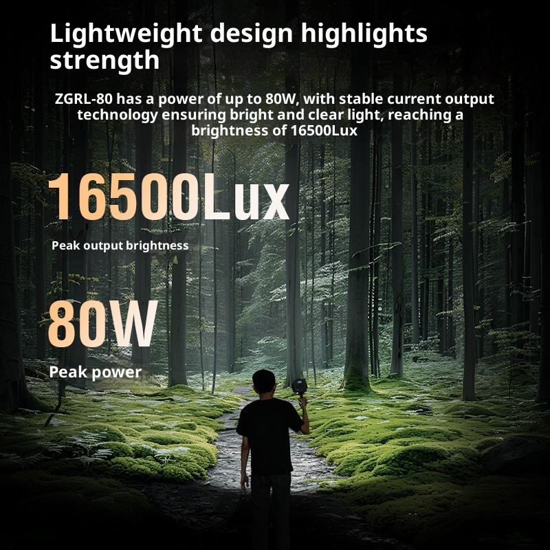ZGRL80 80W COB El Tipi Video I - Outdoor Lighting Video Shooting incelemesi ve fiyatı