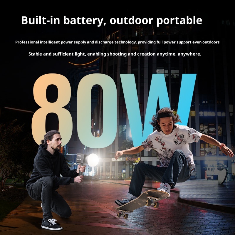 ZGRL80 80W COB El Tipi Video I - Outdoor Lighting Video Shooting incelemesi ve fiyatı