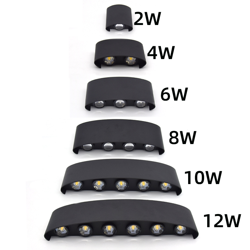2W 4W 6W 8W 10W 12W LED Duvar  - Outdoor Lighting Lux incelemesi ve fiyatı
