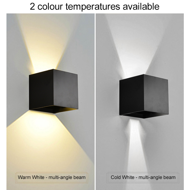 LED Duvar Lambaları 7W Soğuk B - Outdoor Lighting Lux incelemesi ve fiyatı