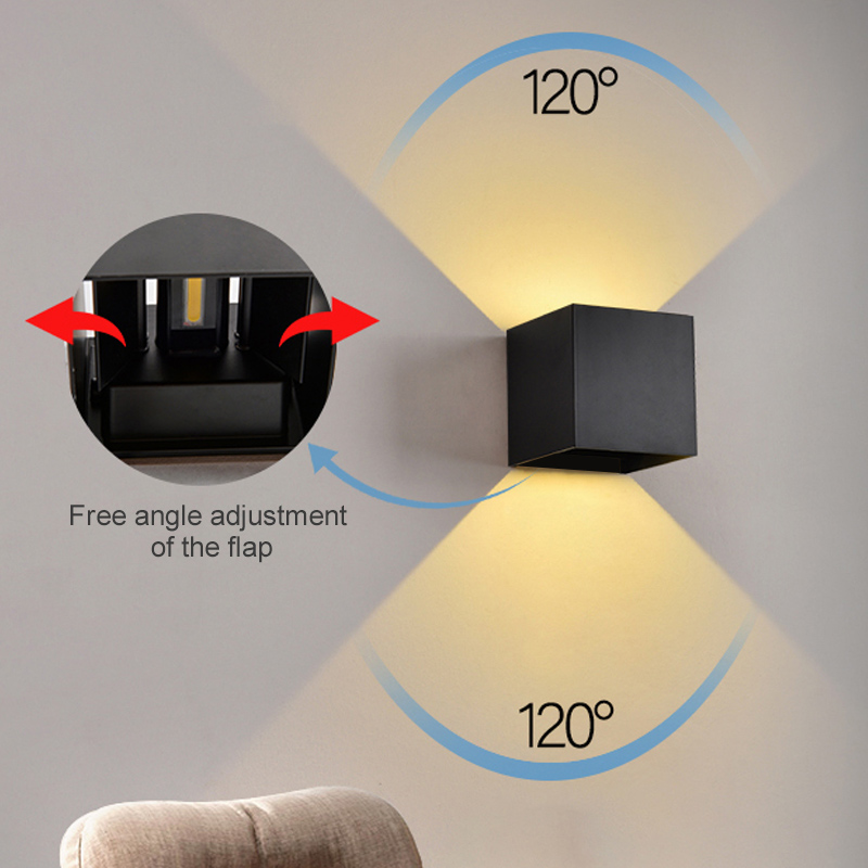 LED Duvar Lambaları 7W Soğuk B - Outdoor Lighting Lux incelemesi ve fiyatı