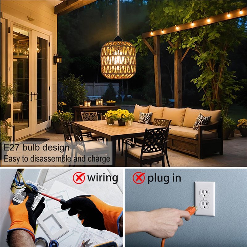 Taze Pille Çalışan Dış Mekan A - Outdoor Lighting Chandelier incelemesi ve fiyatı