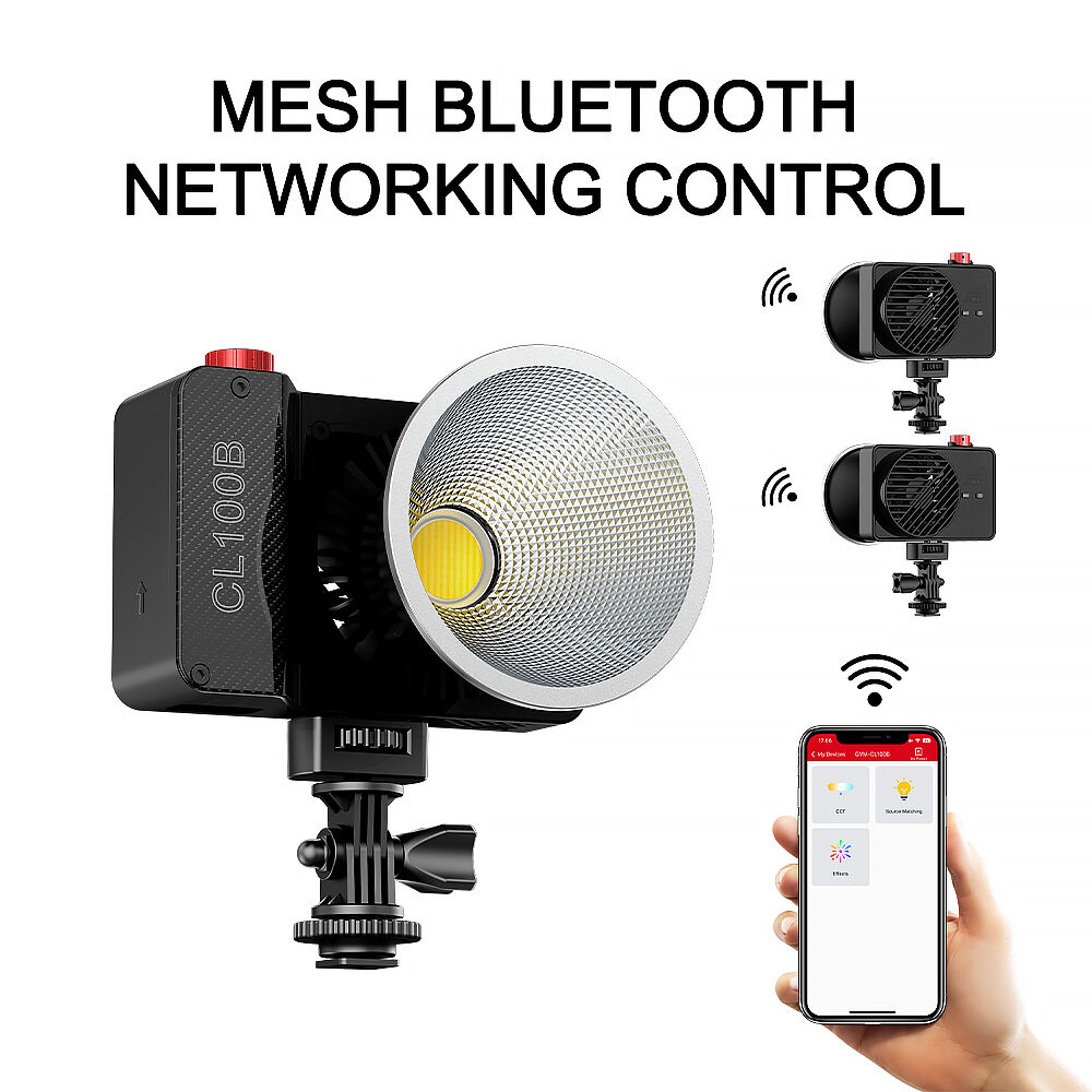 GVM CL100B Taşınabilir İki Ren - Outdoor Lighting Video Shooting incelemesi ve fiyatı