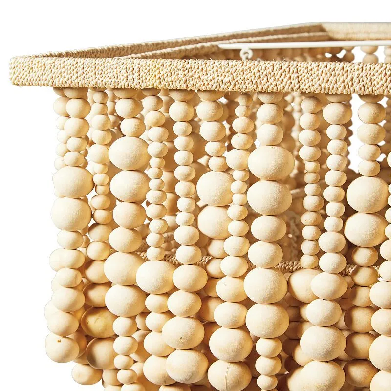 Bohem Tarzı Ahşap Boncuklu Avi - Outdoor Lighting Chandelier incelemesi ve fiyatı