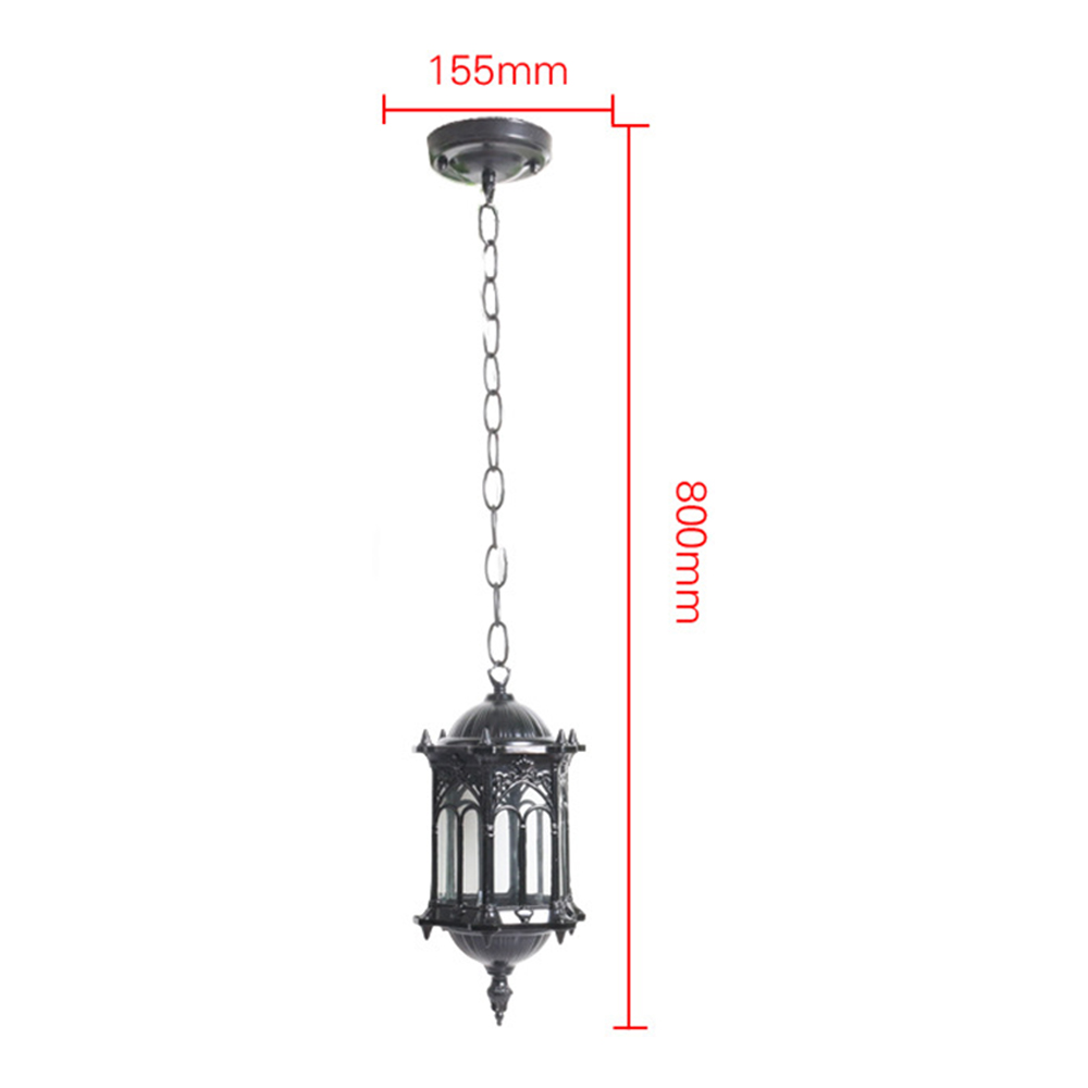 SANDIY Açık Sarkıt Retro Asın  - Outdoor Lighting Chandelier incelemesi ve fiyatı