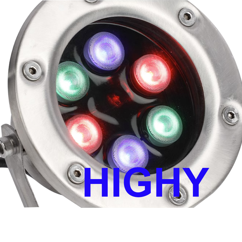 RGB Led sualtı 3W 9W 18W 27W i - Landscape Spike Light incelemesi ve fiyatı