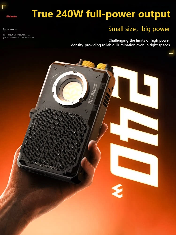 Sidande Q240C 240W Tam Renkli  - Outdoor Lighting Video Shooting incelemesi ve fiyatı