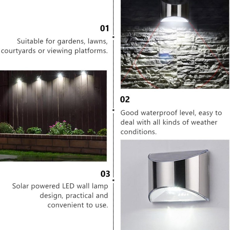 2 adet güneş enerjili bahçe la - Outdoor Lighting Lux incelemesi ve fiyatı