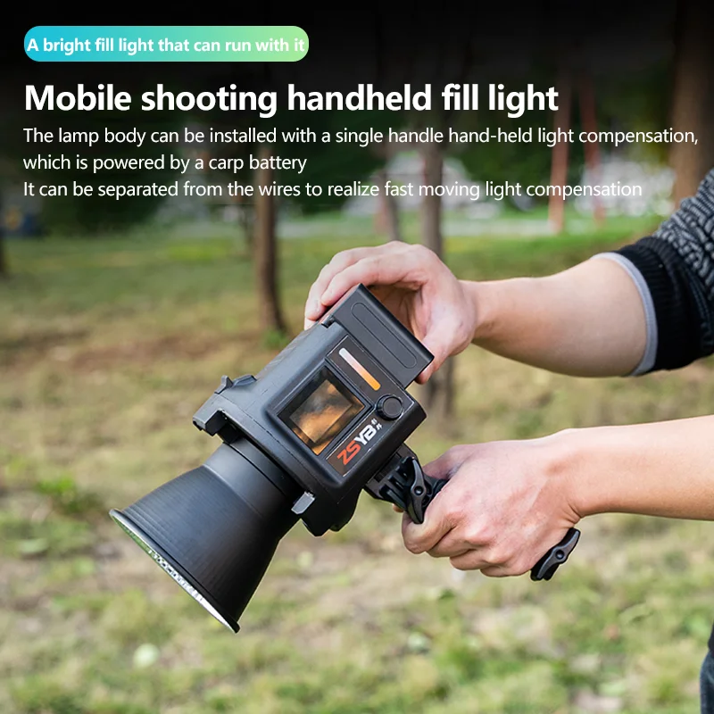 ZSYB CL-60Bi İki Renkli LED Iş - Outdoor Lighting Video Shooting incelemesi ve fiyatı