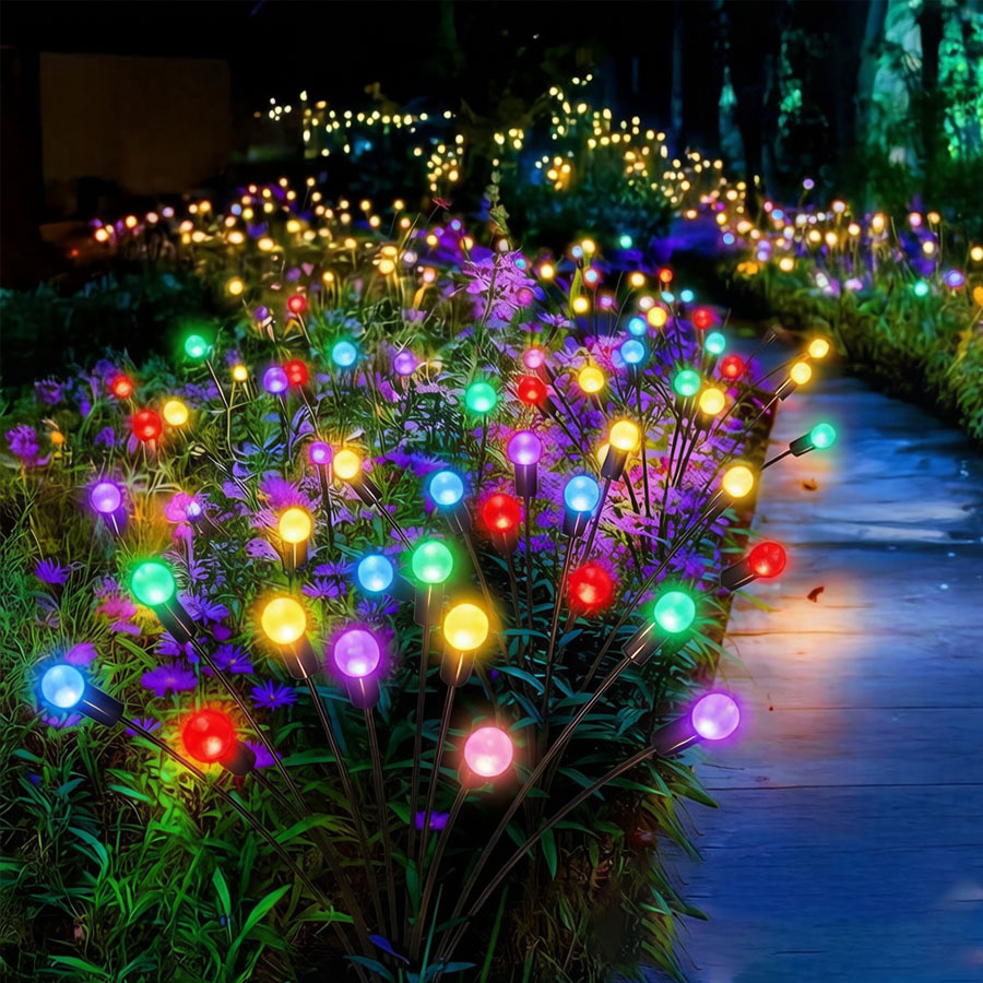 10/6 LED güneş bahçe ateş böce - Landscape Spike Light incelemesi ve fiyatı