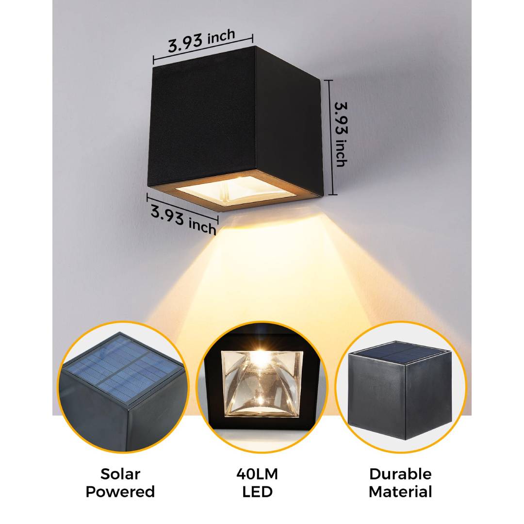 Dış Mekan Güneş Enerjili Duvar - Outdoor Lighting Sconce incelemesi ve fiyatı