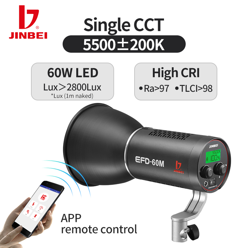 JINBEI EFD-60M Yüksek Kaliteli - Outdoor Lighting Video Shooting incelemesi ve fiyatı