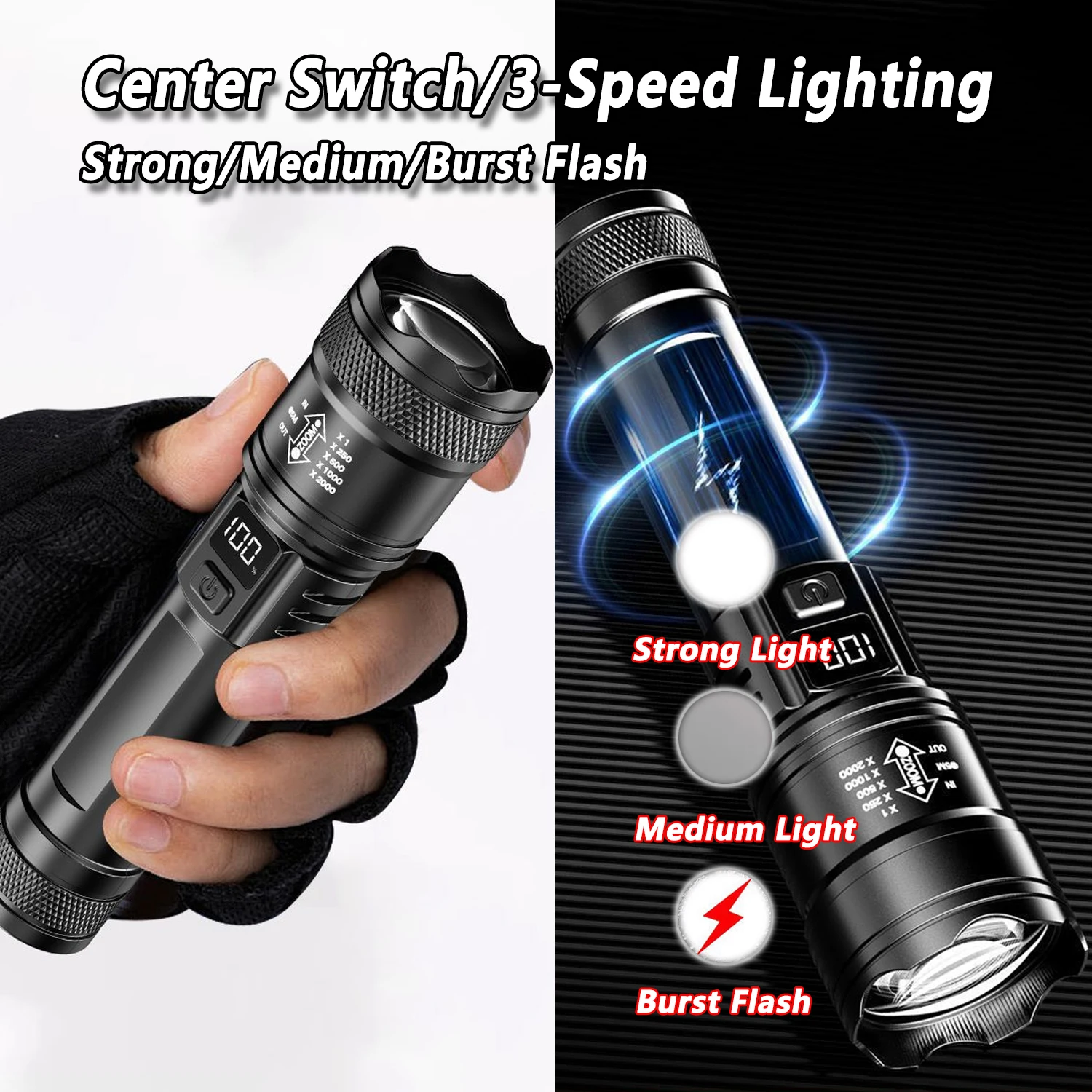 Ultra Parlak LED El Feneri 200 - Outdoor Lighting The Range incelemesi ve fiyatı