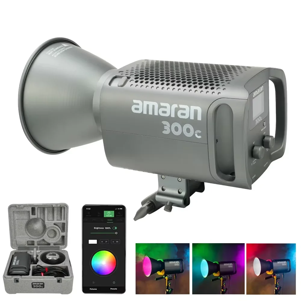 Aputure amaran 300C RGB Video  - Outdoor Lighting Video Shooting incelemesi ve fiyatı