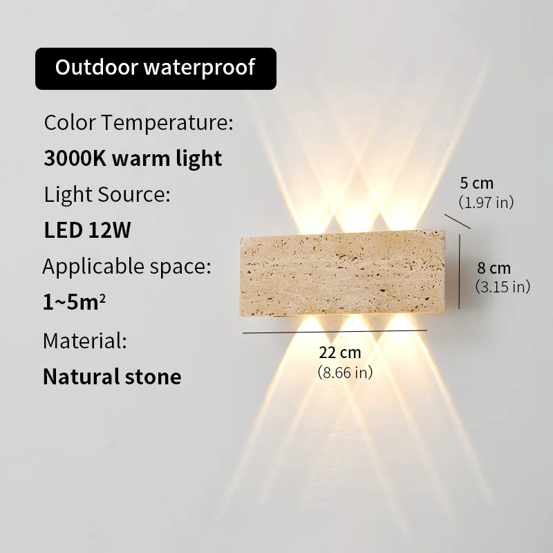 Wabi-sabi LED Duvar Lambası Ba - Outdoor Lighting Lux incelemesi ve fiyatı
