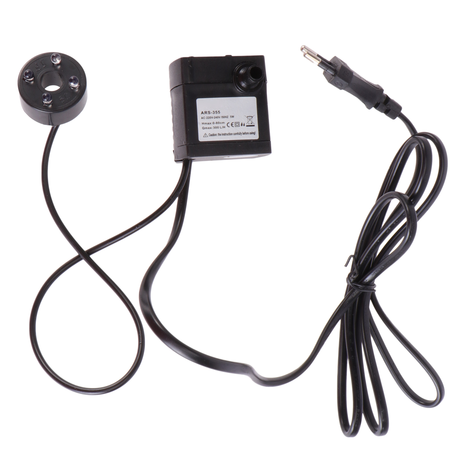 5W Dalgıç Sirkülasyonlu Su Pom - Pond Light Submersible incelemesi ve fiyatı