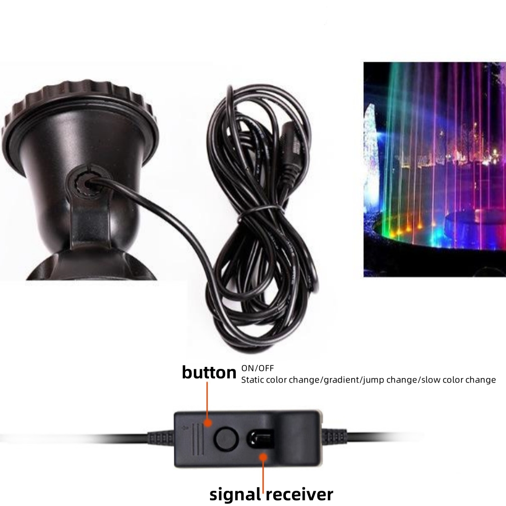 IP68 su geçirmez LED sualtı ış - Pond Light Submersible incelemesi ve fiyatı