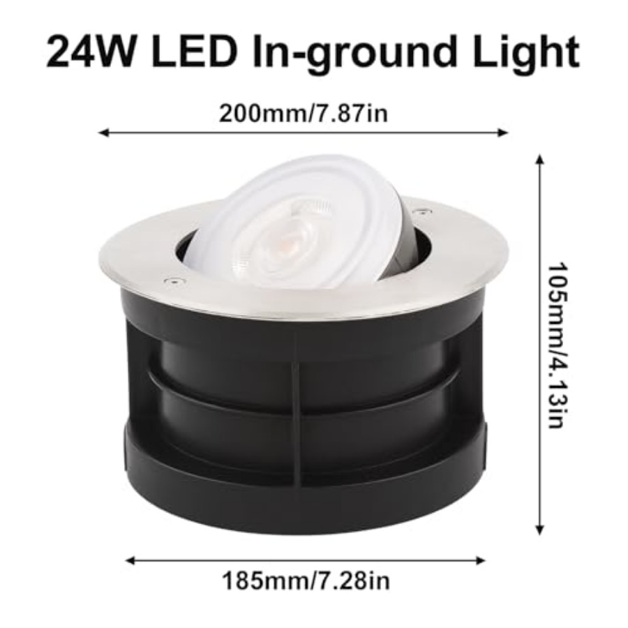 Bahçeler için Açısı Ayarlanabi - Outdoor Lighting Ground Fixtures incelemesi ve fiyatı
